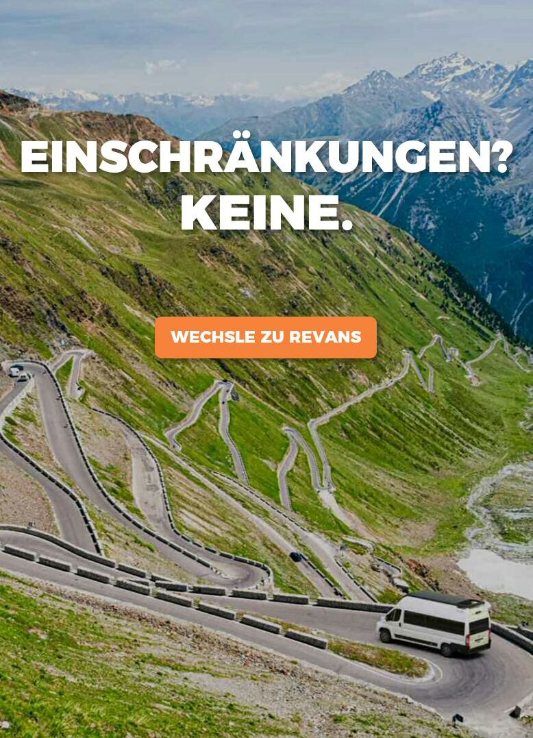Keine Einschränkungen mit Van Revans