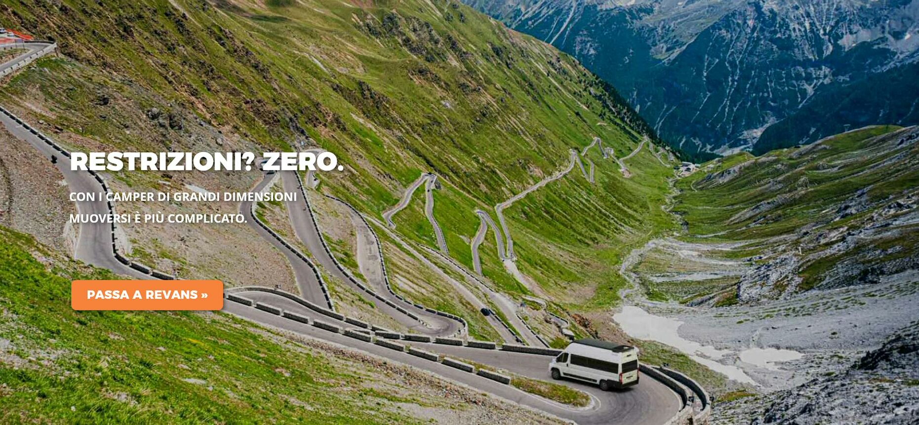Zero restrizioni con van Revans